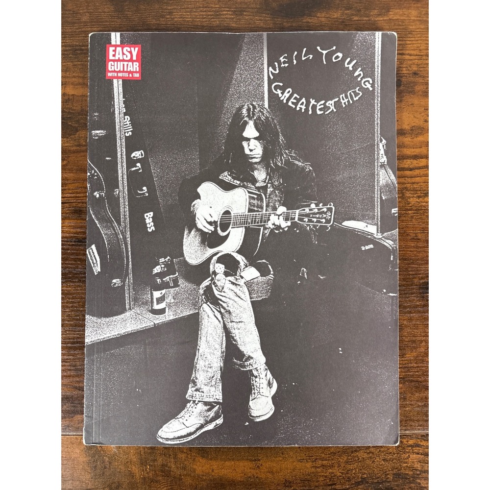 Neil Young Greatest Hits Easy Guitar Songbook Notes & Tab Hal Leonard